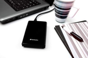 SSD Extern Verbatim StorenGo Slim 1TB USB-C Negru - Img 6