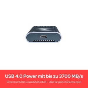 SSD Extern Verbatim TurboMetal 1TB USB4 3700MBs - Img 2