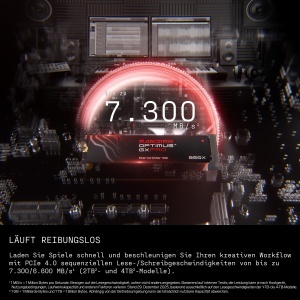 SSD SanDisk Optimus GX PRO 850X NVMe 2 TB, 73006600 MBs, M.2 2280 - Img 3