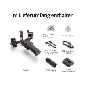 Stabilizator Gimbal DJI RS 3 Mini, 795 g, Compatibil cu CanonSonyNikonFujifilm - Img 5