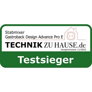 Stabmixer Gastroback Design Advanced Pro E 800W NegruArgintiu - Img 11