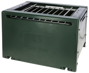 Stand pentru faina de fan Kerbl HayBox, 8-10 kg, plastic HDPE - Img 1