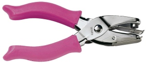Stantator manual Fiskars 1003819 pentru mari inimi, din otel, culoare roz