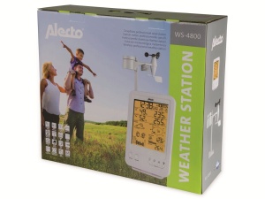 Statia Meteo Alecto WS-4800, 5-in-1, Afisaj Mare, Wireless - Img 3