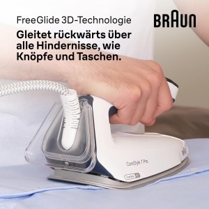 Statie de calcat Braun CareStyle 7 Pro IS 7282 BL 2700W Abur vertical Tehnologie iCare - Img 8