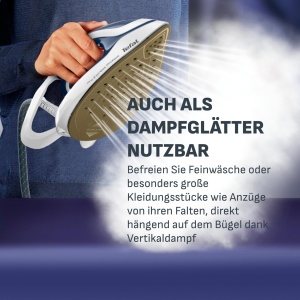 Statie de calcat cu aburi Tefal Pro Express Protect GV9225, 7,6 bar, 550 gmin, albastruwhite - Img 5