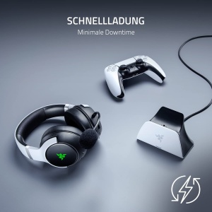 Statie de incarcare rapida Razer pentru controller PS5, incarcare in 3 ore, Midnight Black - Img 2