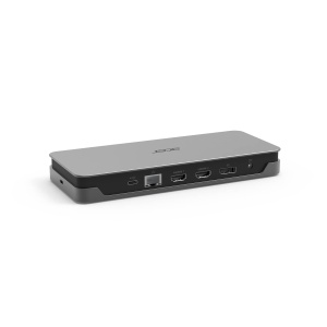 Statie Docking Acer ADK230 USB Type-C Gen 1 2xHDMI DisplayPort RJ45 SD Card Reader - Img 5