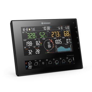 Statie Meteo Bresser 11-Zile 4Cast CV WLAN 7-in-1 Solar, Negru - Img 4