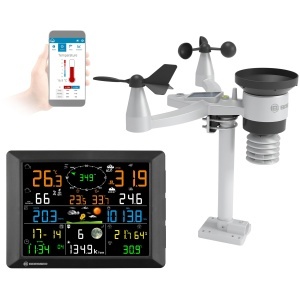 Statie meteo Bresser Terral 7-in-1 LoRa Solar WiFi 15 km raza