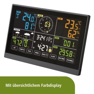 Statie Meteo Digitala Kerbl 7-in-1 cu WiFi, Monitorizare Temperatura si Umiditate - Img 4