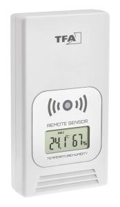 Statie meteo digitala TFA Dostmann Life cu senzor exterior afisaj color negru - Img 5