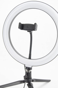 Stativ Mobil Jocca cu Lichring LED, 360 Rotire, 10 Intensitati, USB - Img 4