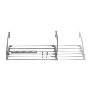 Stativ rufe Jata Hogar HTEN2402, din inox, extensibil 48-96 cm, 6 m lungime