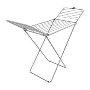 Stativ rufe Vileda Tender din otel, cu grila din aluminiu, pliabil, pentru interior si exterior