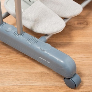 Stativ vertical pentru rufe Dolver InnovaGoods, 24 stang, 40 kg capacitate, cu roti - Img 4
