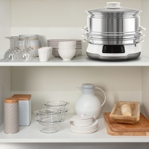 Steamer Tefal Convenient Series Deluxe, 3 niveluri, touchscreen intuitiv - Img 7