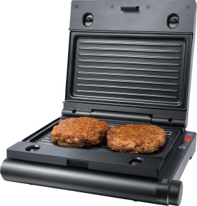 Steba SG 55 Multi-Snack-Maker, vafe sandwich la gratar, control individual al temperaturii negru - Img 4