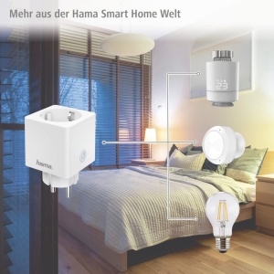 Steckdose WiFi Hama Professional, 3680W, pentru control vocal, alba - Img 8