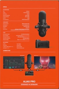 SteelSeries Alias Pro Kit XLR Microfon cu Mixer RGB pentru Gaming si Streaming - Img 12
