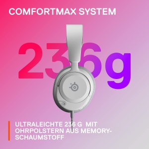 SteelSeries Arctis Nova 1 Gaming Headset Alb Hi-Fi Surround 360deg - Img 7