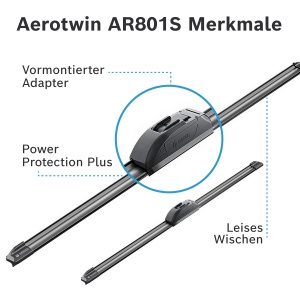 Stergatoare Bosch Aerotwin AR801S, 600mm530mm, Set pentru Front - Img 6
