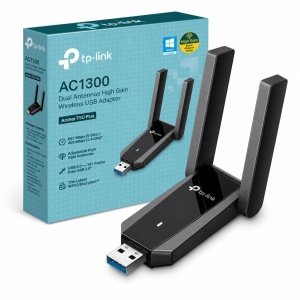 Stick WLAN TP-Link Archer T5U Plus, AC1300, USB 3.0, 2 antene externe