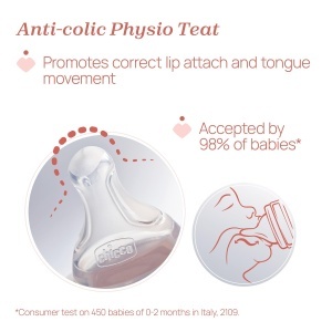 Sticla Anti-Kolik Chicco PERFECT 5, 300 ml, cu silicon moale, pentru 4 luni - Img 5