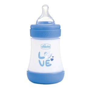 Sticla Antikolica Chicco Perfect 5, 150 ml, cu Sistem Intui-Flow, Silicon