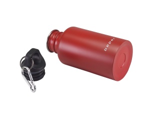 Sticla de apa Beper C102BOT002 500 ml cu carabina, Rosu - Img 3