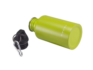 Sticla de apa Beper C102BOT003 500 ml cu carabiniera, Verde - Img 3