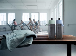 Sticla filtranta BRITA Active 600ml, Verde inchis, 2 filtre MicroDisc - Img 7