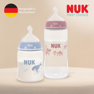 Sticla pentru bebelusi NUK First Choice, 240 ml, Anti-colici, 4 bucati - Img 7