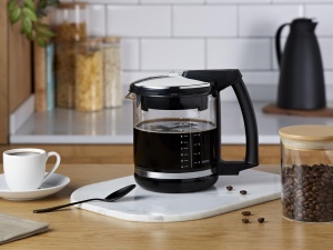Sticla pentru Espresso Krups F04642, 12 cesti, neagra - Img 2