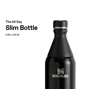 Sticla termica Stanley 1913 All Day Slim 0.6L, inox, negru, izolare 6 ore - Img 3