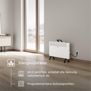 Stiebel Eltron CNS 2000 Plus LCD Move 2 kW Alb Protectie IP24 Timer Saptamanal - Img 4