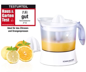 Storcator citrice Rommelsbacher ZP 40 Motor silentios 1L Alb - Img 2