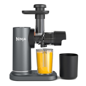 Storcator cu presare la rece Ninja JC151EU, 700 ml, 1.1 L, motor puternic, gri