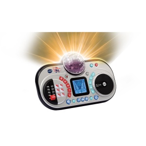 Studioul Karaoke VTech Kidi Super Star DJ - 10-in-1, Negru, cu Microfon - Img 5