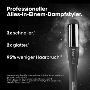 Styler cu aburi LOreal Professionnel SteamPod 4 Meteora, 3 functii, design ergonomic - Img 2