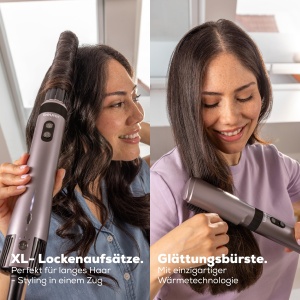 Styler de par Beurer Airstyler 5-in-1 Iconic Pro, 1500W, cu 5 atasamente - Img 6
