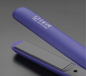 Styler Digital Diva Pro - Placi ceramice cu Macadamia si Argan, 110-235C, Violet - Img 3