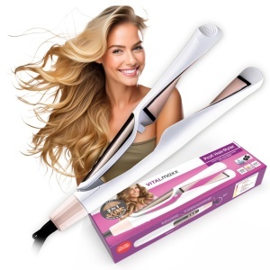 Styler Profesional VITALmaxx 3in1 cu Display LED, Temperaturi 150-230 C