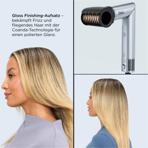 Styler si Haartrockner Shark FlexStyle Limited Edition Glacial Blue 6-in-1 - Img 8