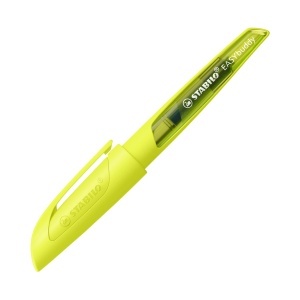 Stylo cu cerneala STABILO EASYbuddy, ergonomie, pentru stangaci, 3 variante de varf