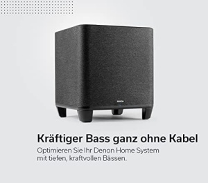 Subwoofer Denon Home, 8 inch, wireless, negru - Img 4