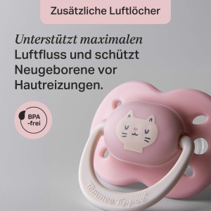 Sucea pentru bebelusi Tommee Tippee Ultimate Fit, 0-6 luni, 4 bucati, silicon BPA-free - Img 6