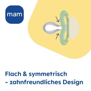 Suctioner MAM Air Night 16 luni silicon SkinSoft 2 bucati - Img 6