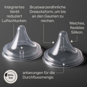 Suctioner Tommee Tippee Natural Start, Dreptunghiular, 2 Bucati - Img 5