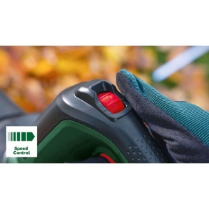 Suflanta de frunze cu acumulator Bosch AdvancedLeafBlower 36V-750 (fara baterie, sistem de 36 volti, pentru indepartarea frunzelor incapatanate de pe suprafete mari, greutate: 2,8 kg) - Scorul testului: foarte bun (revista: selbst ist der Mann) - Img 7